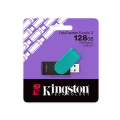 KINGSTON - MEMORIA USB 128 GB DATATRAVELER EXODIA S