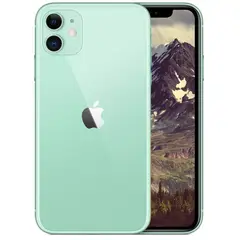 APPLE - IPhone 11 128GB, Batería 100%, Leer Descripción, Verde Reacondicionado