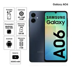 SAMSUNG - GALAXY A06 4+128GB