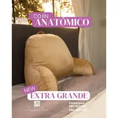 AMADEUS HOME - Cojín Anatómico Para Espalda ¡Extra Grande con Relleno Hipoalergénico