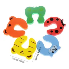 GENERICO - PACK X3 TOPE DE PUERTA INFANTIL NIÑOS ANTIGOLPE ANIMALITOS FOCA