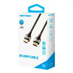 VENTION - Hdmi 2.1 Video 8k 4k Original (3m) PREMIUM Audio Earc Gamer Pc Tv