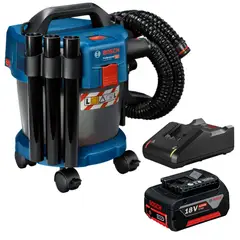 Bosch - COMBO ASPIRADORA INALAMBRICA, BATERIA Y CARGADOR 4A  BOSCH GAS 18V-10L