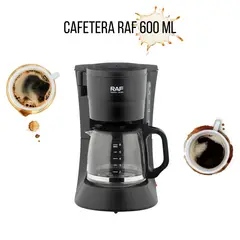 RAFF - Cafetera RAF R100 Sabor y Comodidad