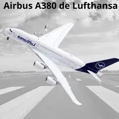 GENERICO - Avión Airbus A380 de Lufthansa De Colección