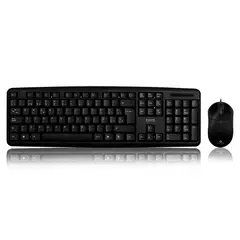 ENKORE - Kit Teclado Mouse Estandar USB ENKORE FUSSION