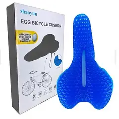 GENERICO - ASIENTO DE GEL PARA BICICLETA FUNDA / Pack 2 unidades