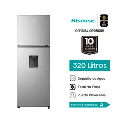 Hisense - Refrigeradora Hisense Rt3N320Nmc 324L Gris