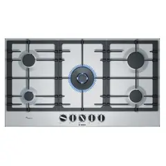 BOSCH - Cocina PCR9A5B90 Empotrable a Gas Acero Inoxidable