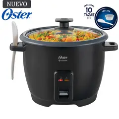 OSTER - Olla Arrocera de 1 8L DiamondForce CKSTRCB10DFBLK Negro