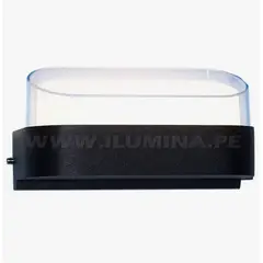 GENERICO - Aplique Lampara de Exterior Led 12W Luz Calida