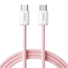 BASEUS - Cable 100W Tipo C a USB C Carga rápida - Rosa