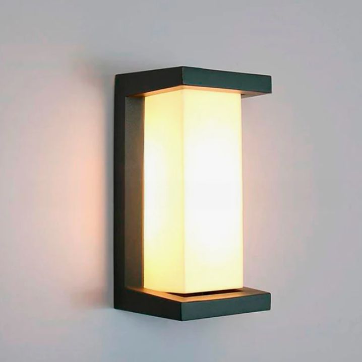 Aplique Lampara de Exterior Led 12W Luz Calida