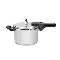 TRAMONTINA - Olla a Presión Tramontina Brava en Acero Inox 22 cm 6L 62416220