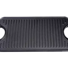 VICTORIA - Plancha Asadora Curada Reversible Rectang47X25Cm