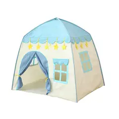 OEM - Castillo Armabale para Niños Carpa Armable para Niños Azul