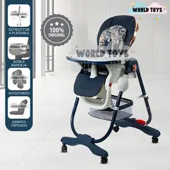 BABY - Silla de Comer de Lujo «GROOMI» Edición Limitada Blue