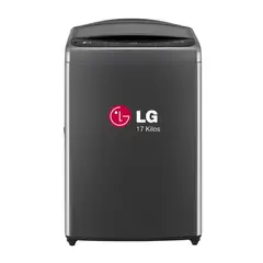 LG - Lavadora 17K Carga Superior AI DD Inteligencia Artificial WT17BV6T Negro Claro