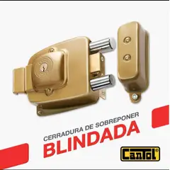 CANTOL - Cerradura de Sobreponer Maxima 1000 3 GOLPES
