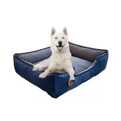 GENERICO - CAMA PARA PERROS 110X80CM TALLA 3XL ANTIALÉRGICA Y LAVABLE