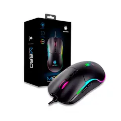 ANTRYX - Mouse Gaming M660 Rgb, Alta Precisión 7200 Dpi, Retroiluminación Personalizable Y D