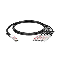 HP - Cable Hpe X240 Sfp+ A Qsfp+ De 3 M - Conector De Cobre Directo Para Red De Alta Velocidad