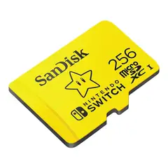 SANDISK - Tarjeta De Memoria Microsdxc De 256 Gb Para Nintendo Switch - Velocidad Uhs-I U3
