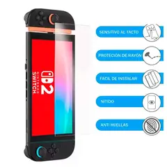 VARIOS - Mica de Vidrio para Nintendo Switch 2 Templado