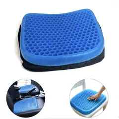 GENERICO - Cojín Gel de ergonómico antideslizante para Silla de Oficina y Auto