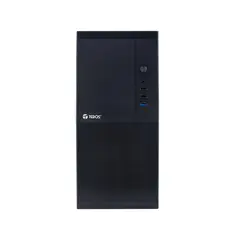Teros - Caja Teros Te-1033S Mini Tower Atx Negra Con 250W, Usb 3.0 Y Audio Hd - Ideal Para Tu Pc G