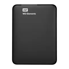 WESTERN DIGITAL - Disco Duro Portátil Wd Elements 1 Tb - Almacenamiento Externo Rápida Conexión Usb 3.0