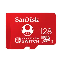 SANDISK - Tarjeta Microsdxc 128 Gb Uhs-I Para Nintendo - Almacenamiento Rápido Y Compatible