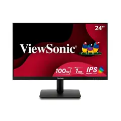 VIEWSONIC - Monitor Viewsonic Va240-H De 24" Ips Fhd 100Hz, 1Ms – Ideal Para Gaming Y Entretenimiento