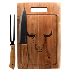 WAYU - SET DE TABLA CON CUCHILLO Y TENEDOR PRM WAYU