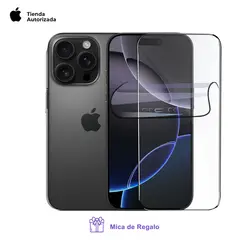 APPLE - Iphone 16 Pro 256Gb Esim Black Titanium + Mica Hidrogel