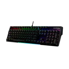 HYPER - Teclado Gaming Hyperx Alloy Mkw100 Con Retroiluminación Roja Y Diseño Ergonómico