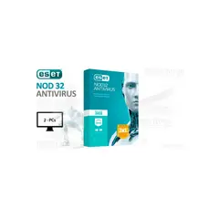 ESET - Nod32 Antivirus Para 2 Pcs - Protección Avanzada Y Rendimiento Ágil Para Tu Seguridad