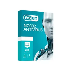 ESET - Eset Nod32 Antivirus - Protección De 3 Pc, Seguridad Avanzada Y Rendimiento Optimizado