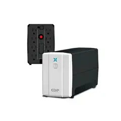 CDP - Ups R-Upr508I 500Va/250W, 8 Salidas Y 5 Puertos Usb, Autonomía De 20 Min, Color Negro