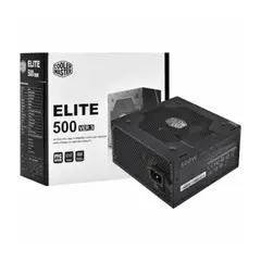 COOLER MASTER - Fuente De Poder 500W Cooler Master Elite Nex N500 Certificada, Alta Eficiencia Y Rendimien