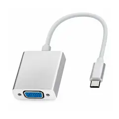 BELCOM - Adaptador Usb-C A Vga Delcom 1080P Full Hd - Conecta Tu Pantalla Con Calidad Y Facilidad
