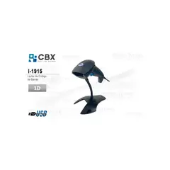 CBX - Lector De Códigos De Barras I-1915 Imager 1D Con Base, Rápido Y Fácil De Usar, Ideal P