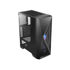 FANTECH - Caja Mid Tower Antec Ax51 Negra, Diseño Elegante Y Excelente Ventilación Para Gamers Y Ent