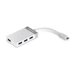 TRENDNET - Hub Usb-C Trendnet Tuc-H4E Con 4 Puertos Usb-A Y 1 Usb-C - Conectividad Rápida Y Eficiente