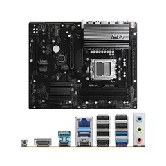 ASROCK - Placa Base B850 Pro-A Atx Para Amd Am5, Chipset B850, Alto Rendimiento Y Compatibil