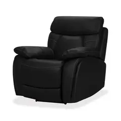 TUGO - Butaca Reclinable Eléctrico Julian Cuero+Pvc Negro