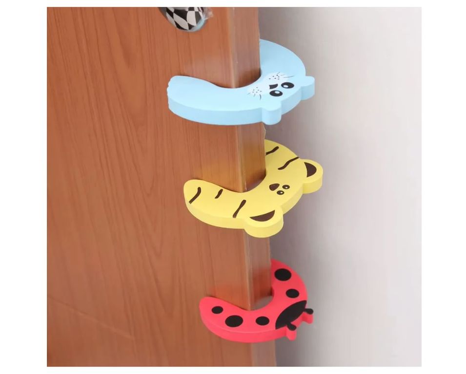 Pack X3 Tope De Puerta Infantil Diseños Al Azar de Animalitos