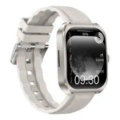 GENERICO - Smartwatch Inteligente Z88 Pro 2.1 Curve 3d Doble Strap Plata