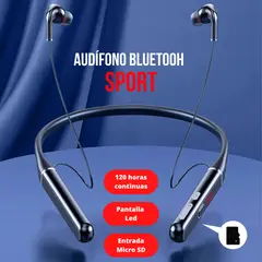 ALENUR - Audífono Inalámbrico Bluetooth con 120 Horas Continuas