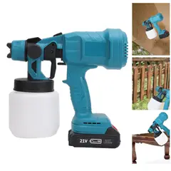 OEM - Pistola Recargable Inalámbrica 21V para Pintar Paredes y Muebles